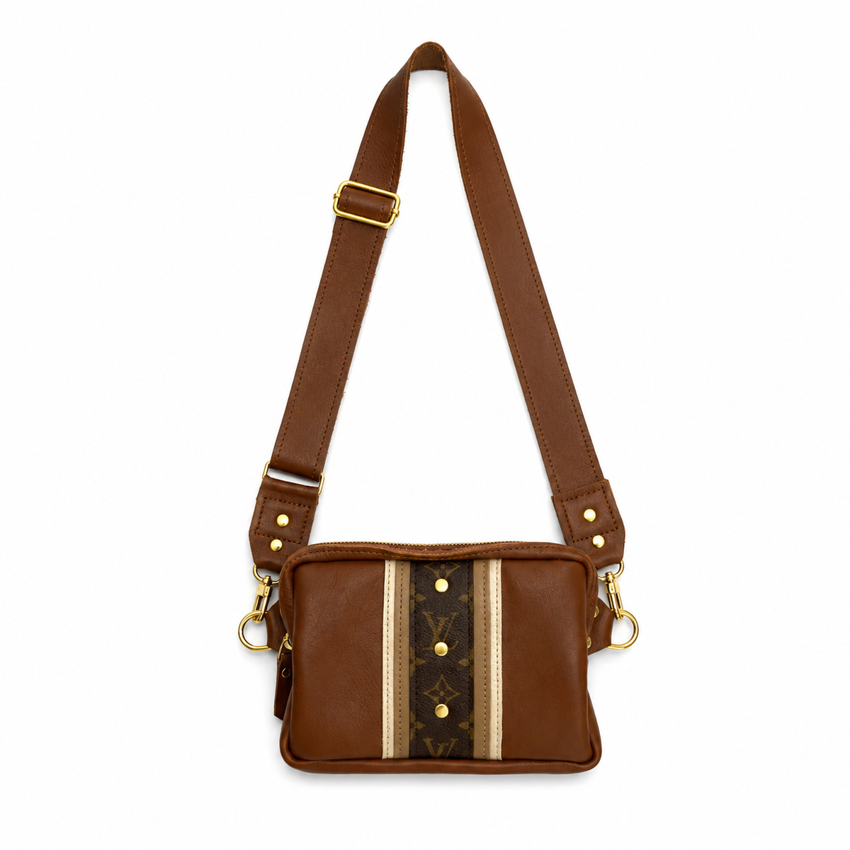 Louis Vuitton- Bella Belt Bag - Upcycled Monogram - Sienna