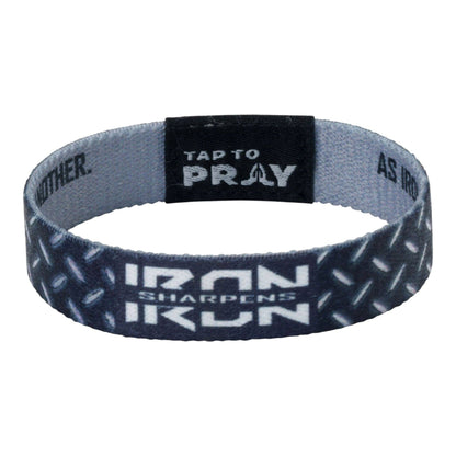 Tap To Pray® Wristband – Iron Sharpens Iron