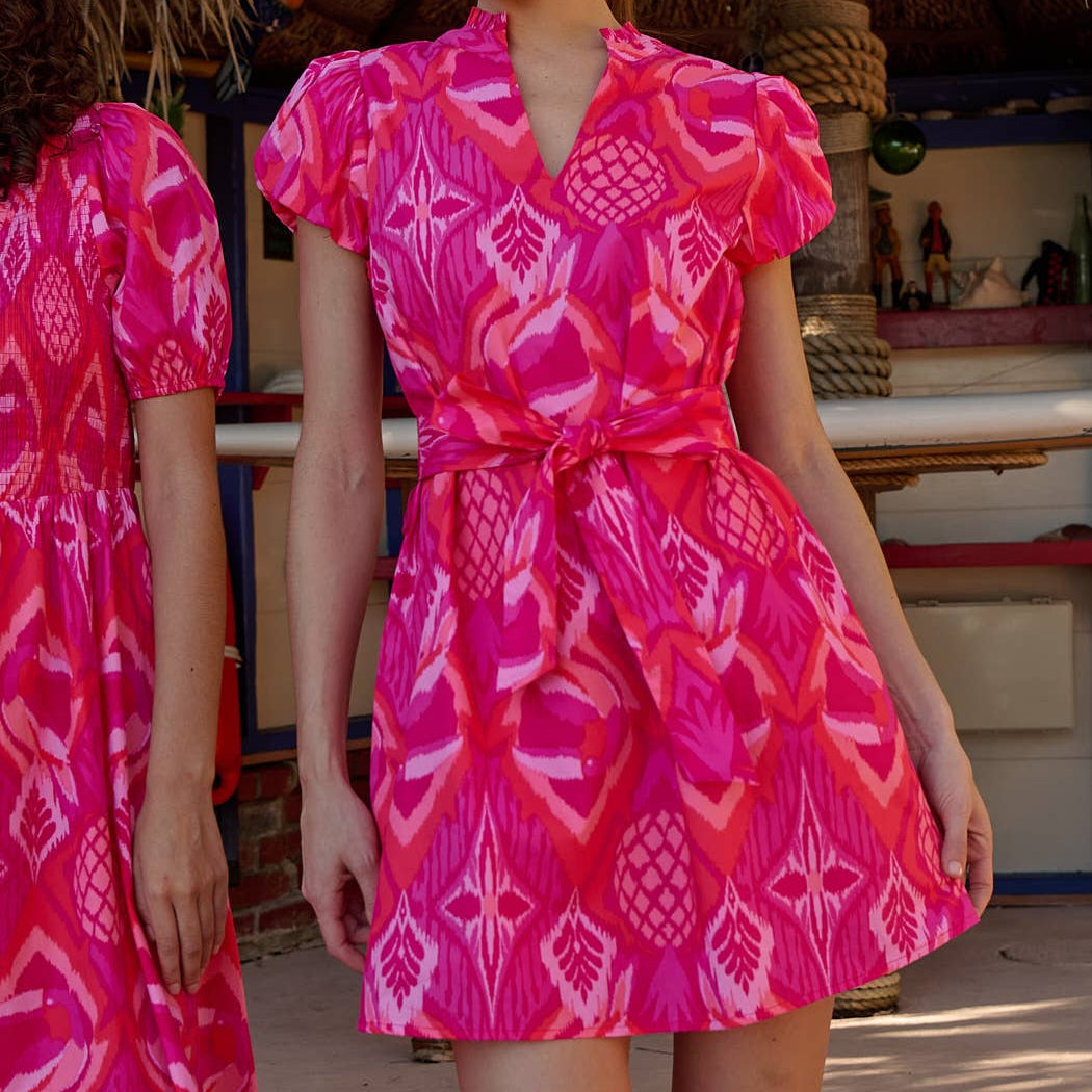 Prissa Ikat Orela Shift Mini Dress