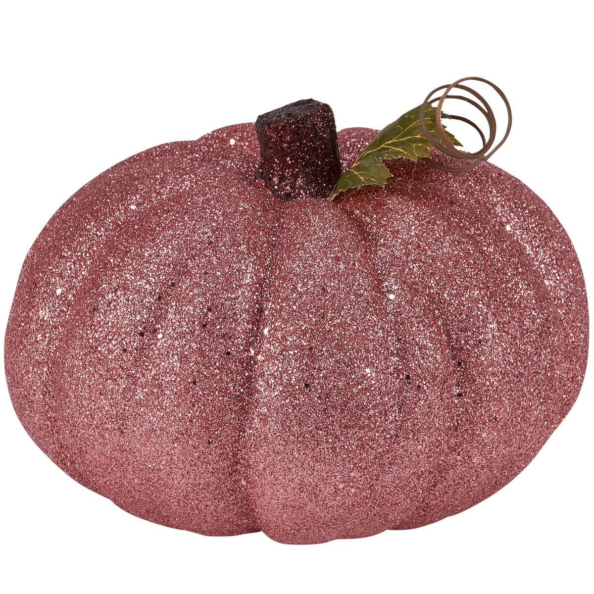 Pink Glitter Pumpkin