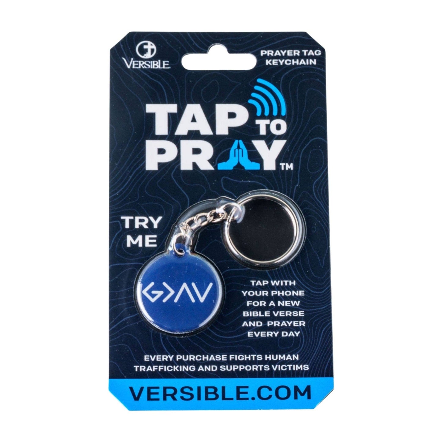Tap To Pray® Acrylic Keychain