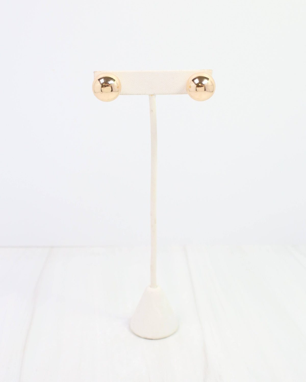 Bailey- Large Ball Earring- by Caroline Hill