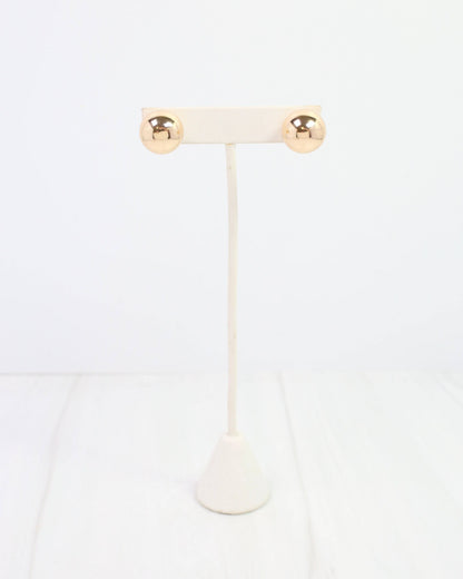 Bailey- Large Ball Earring- by Caroline Hill