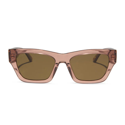 DIFF- Beth II- Warm Sierra Brown Polarized Sunglasses