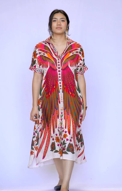 Tallulah Print Dress