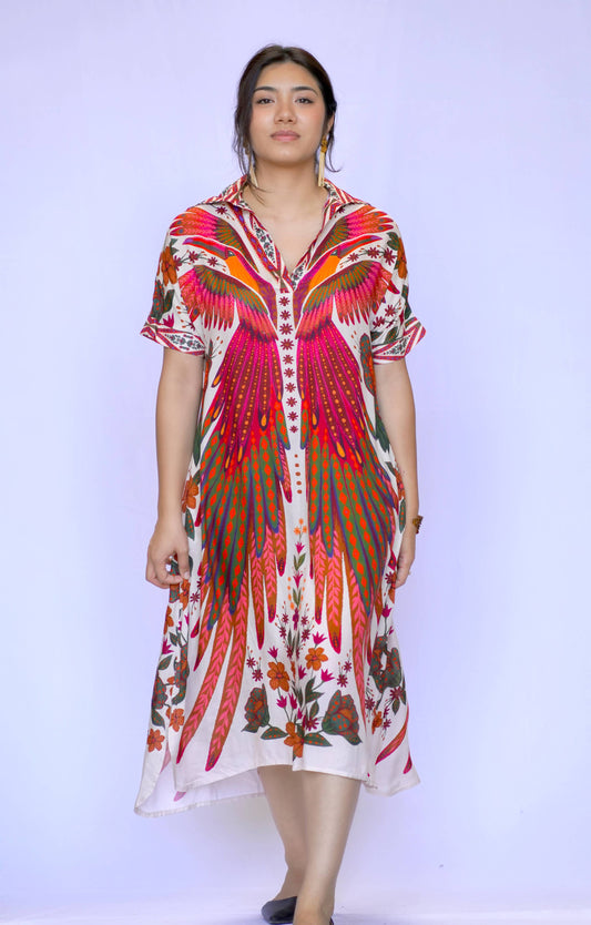 Tallulah Print Dress