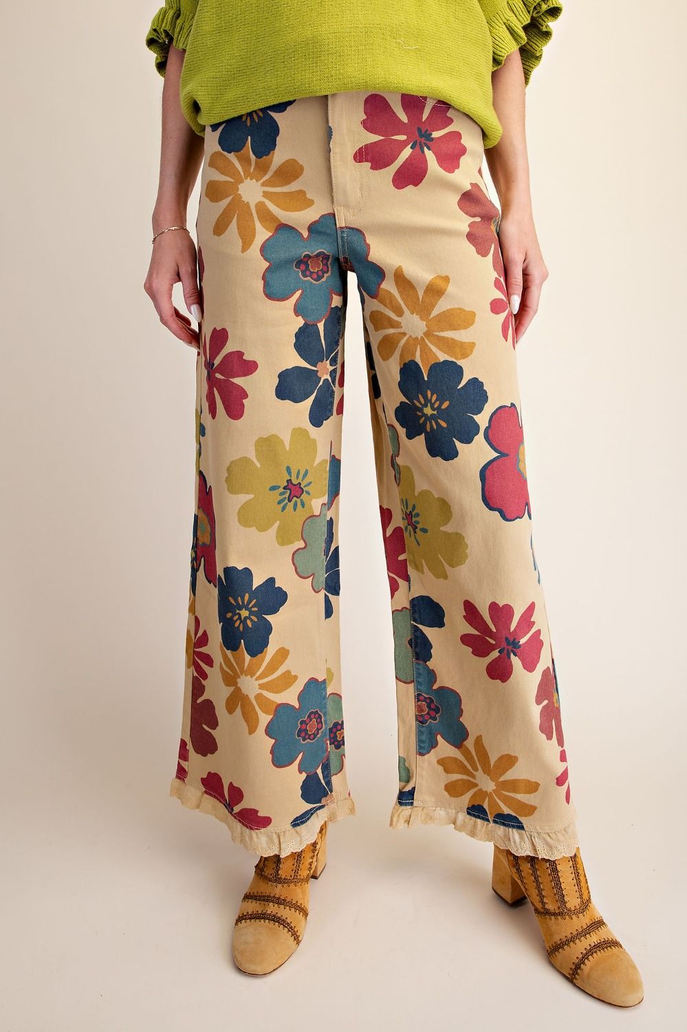 Vintage Garden Floral pants