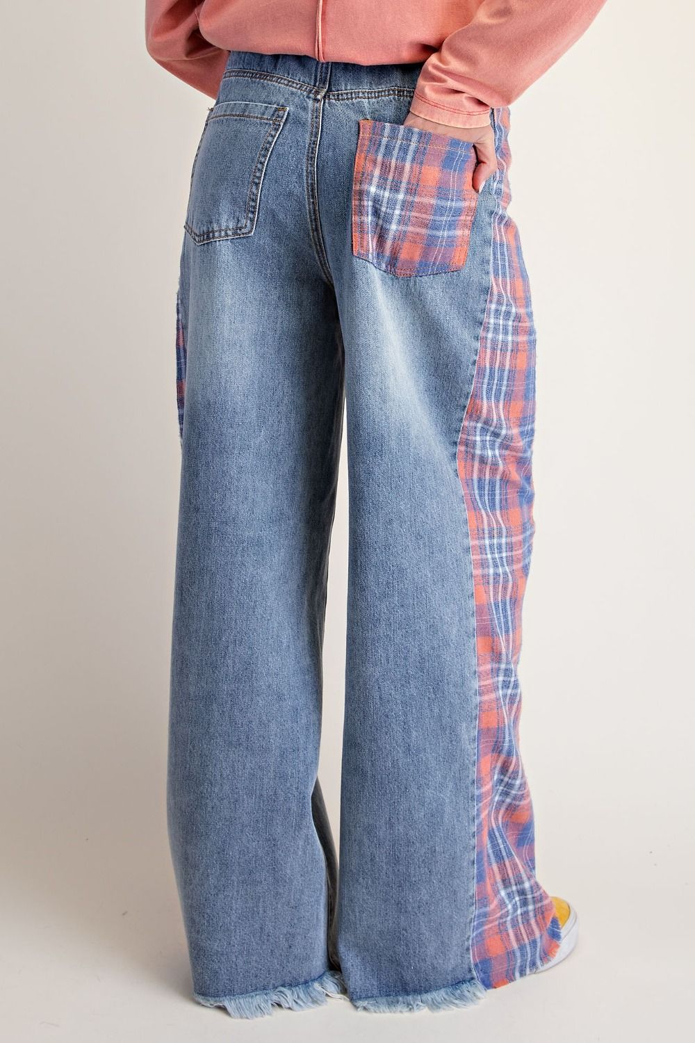 Mad for Plaid Jeans by Easel