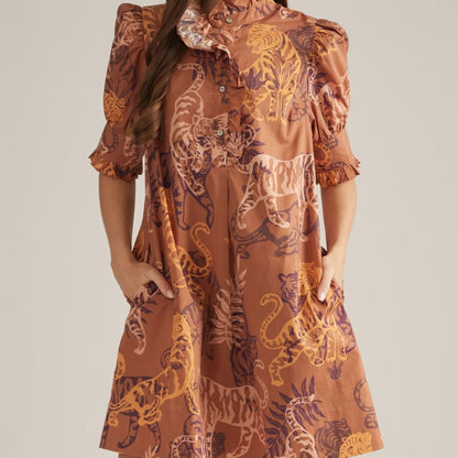 Hear Me Roar Dress by Entro