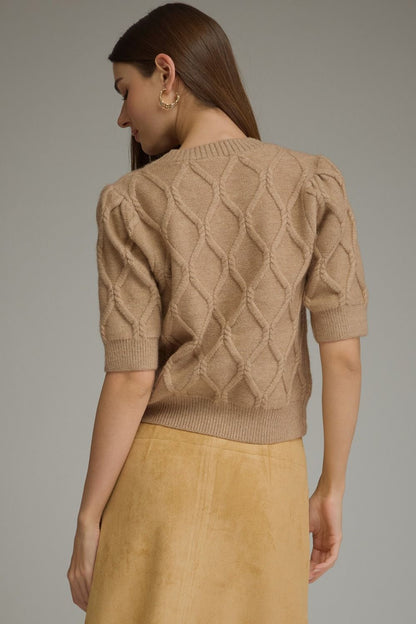 Autumn latte Sweater by Entro
