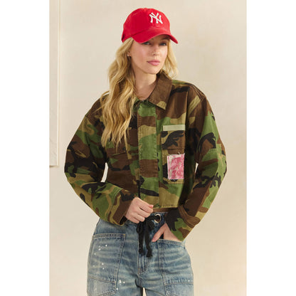 Camo Contrast Jacket