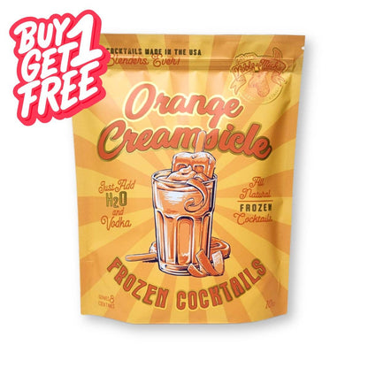 Orange Creamsicle Frozen Cocktail -Just add Water + Vodka