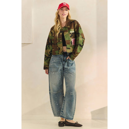 Camo Contrast Jacket
