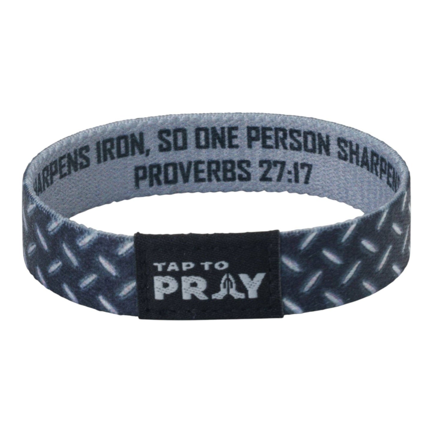 Tap To Pray® Wristband – Iron Sharpens Iron