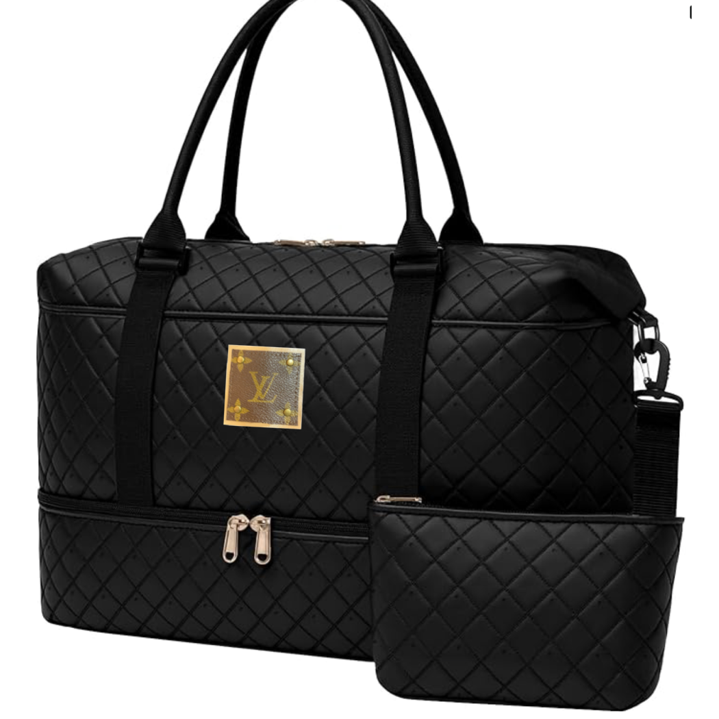 Upcycled Duffel Weekender Bag