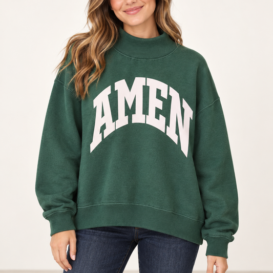Amen Cozy Oversized Sweatshirt by Royce Brand