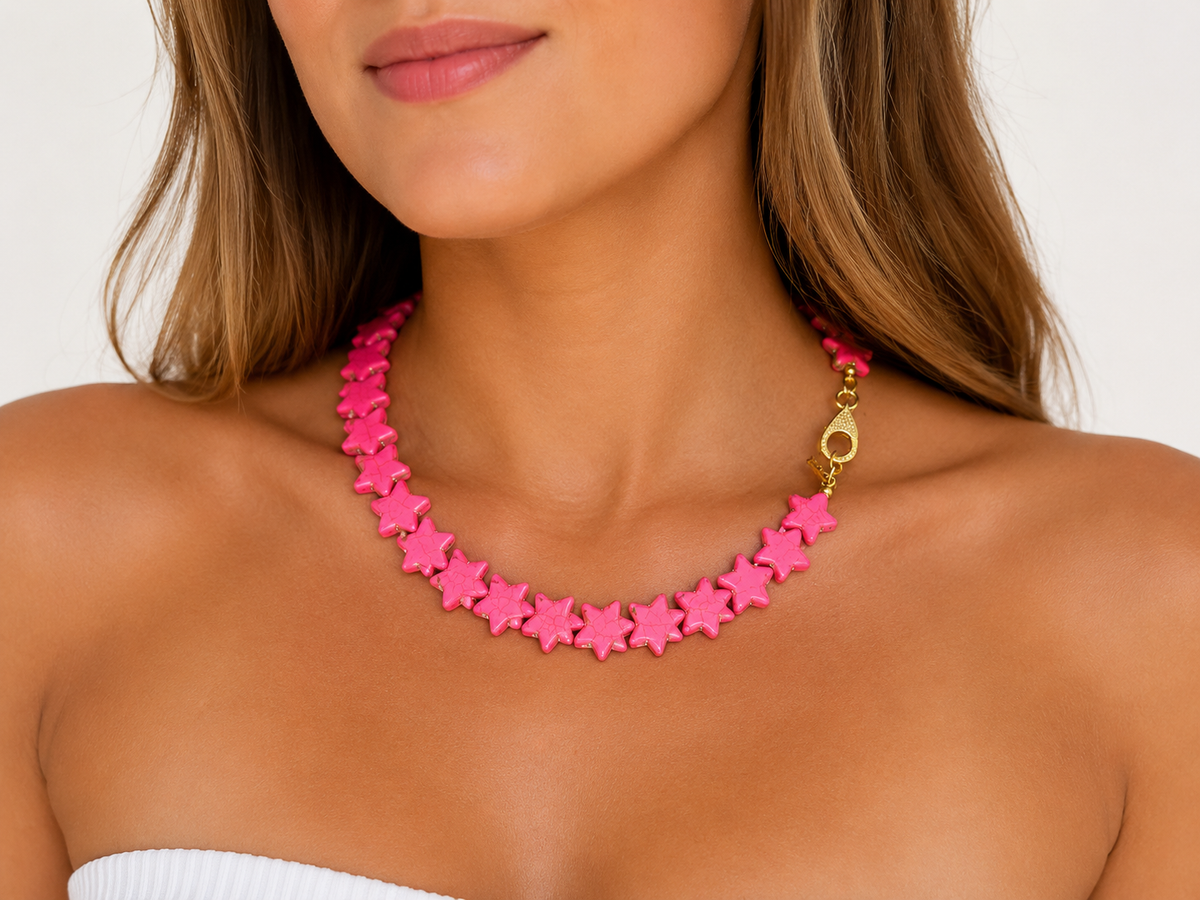 Star Necklace- Large Stars- by Smith & Co