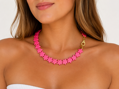 Star Necklace- Large Stars- by Smith & Co