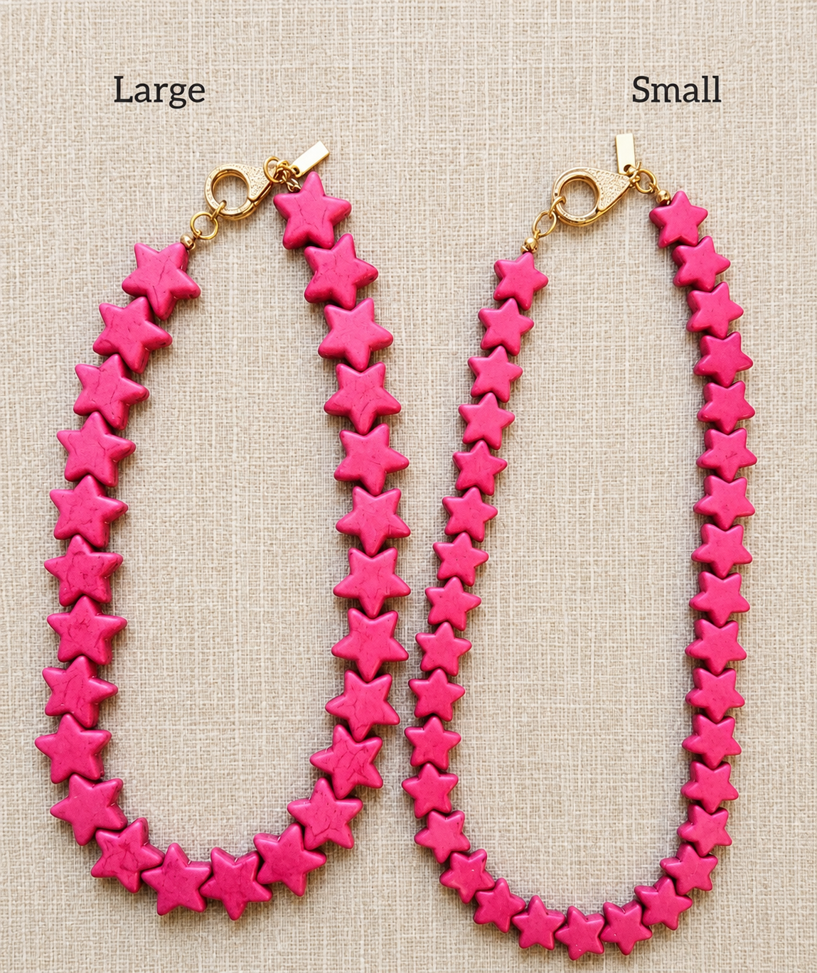 Star Necklace- Small Stars- by Smith & Co