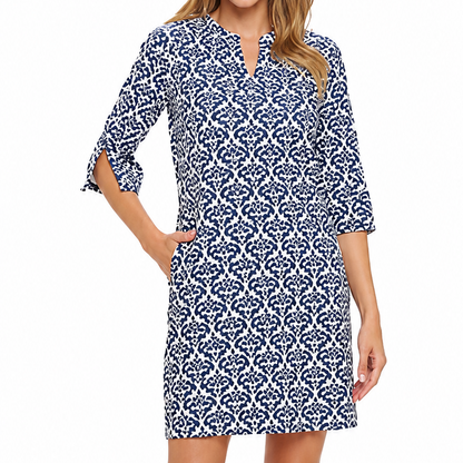 Annalee Quarter Sleeve Dress by Aryeh