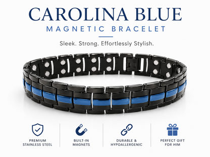 Carolina Blue Men's Bracelet