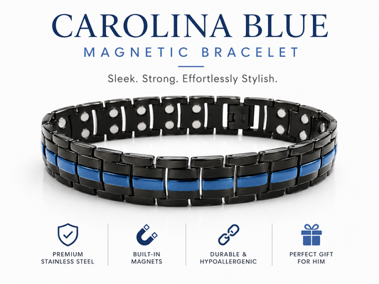 Carolina Blue Men's Bracelet