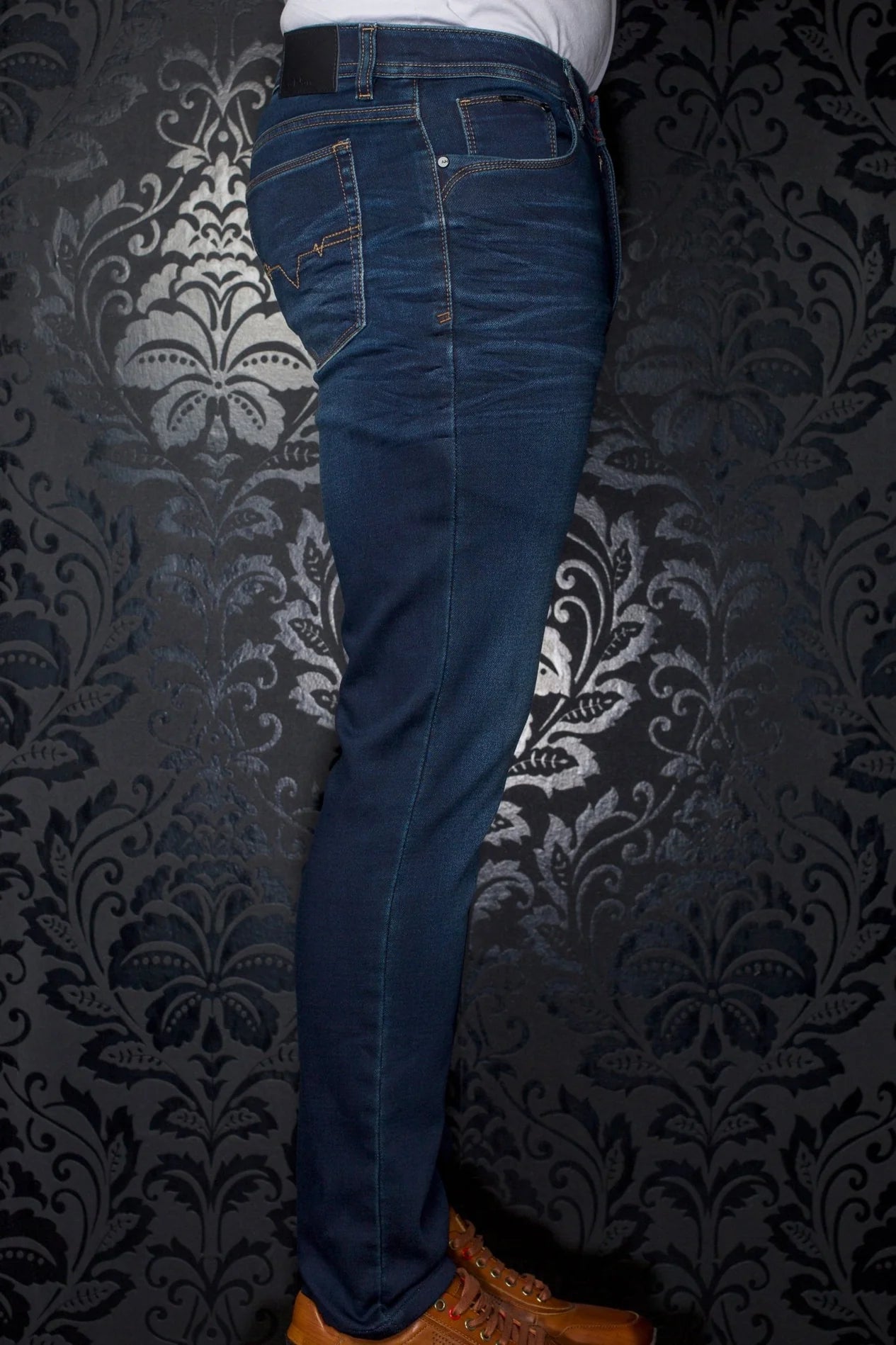 JOHNNY-SKD, Jeans by Au Noir - Dark Milano