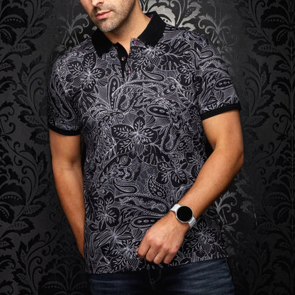 MONTEROSSO Polo by Au Noir- Black