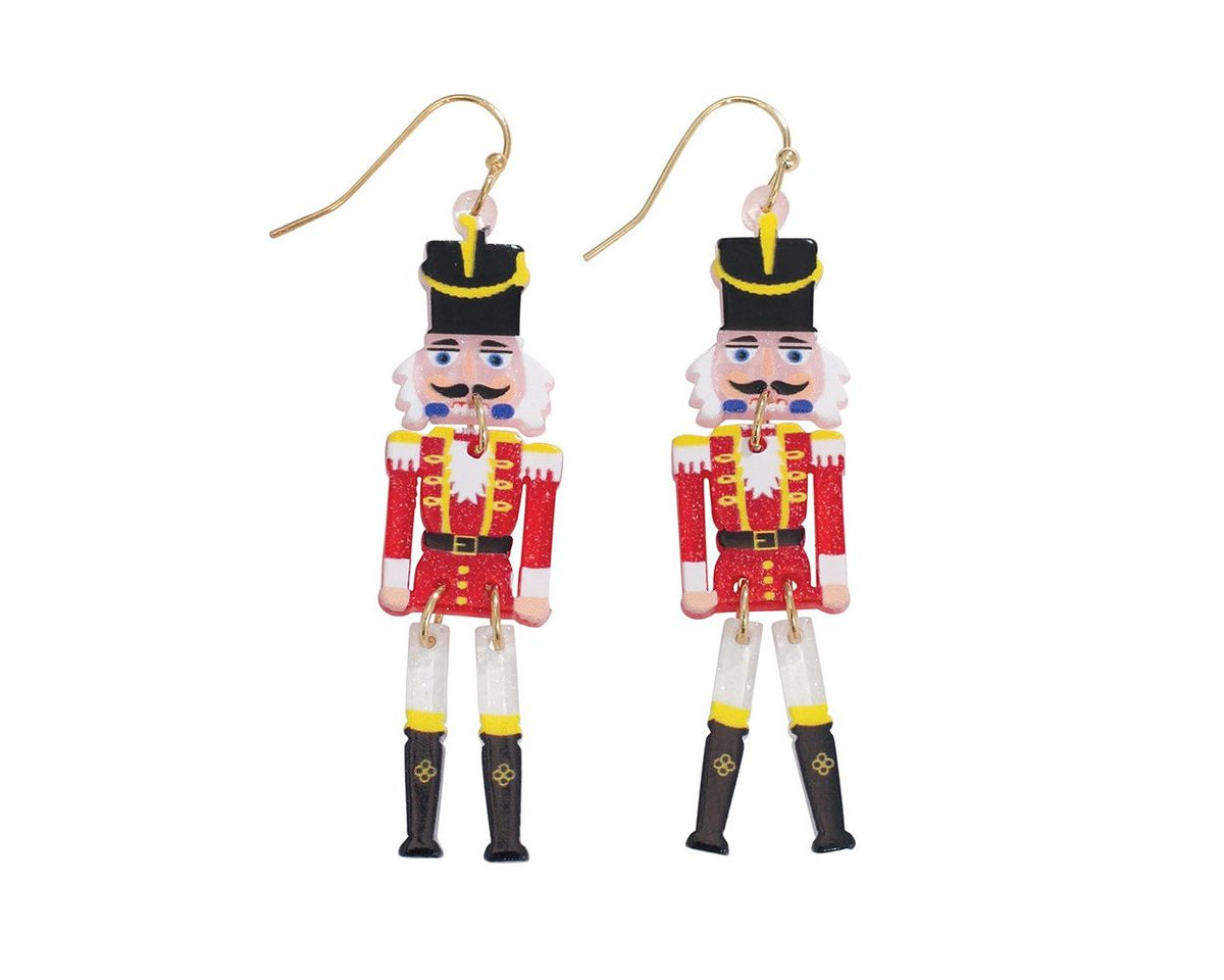 Dancing Nutcracker Earrings by Periwinkle
