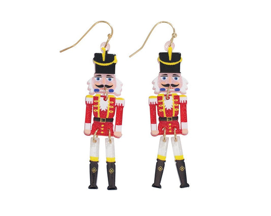 Dancing Nutcracker Earrings by Periwinkle