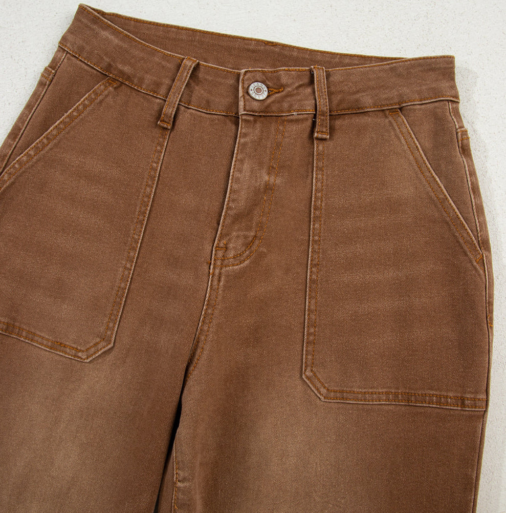 Breen Cropped High Rise Pant