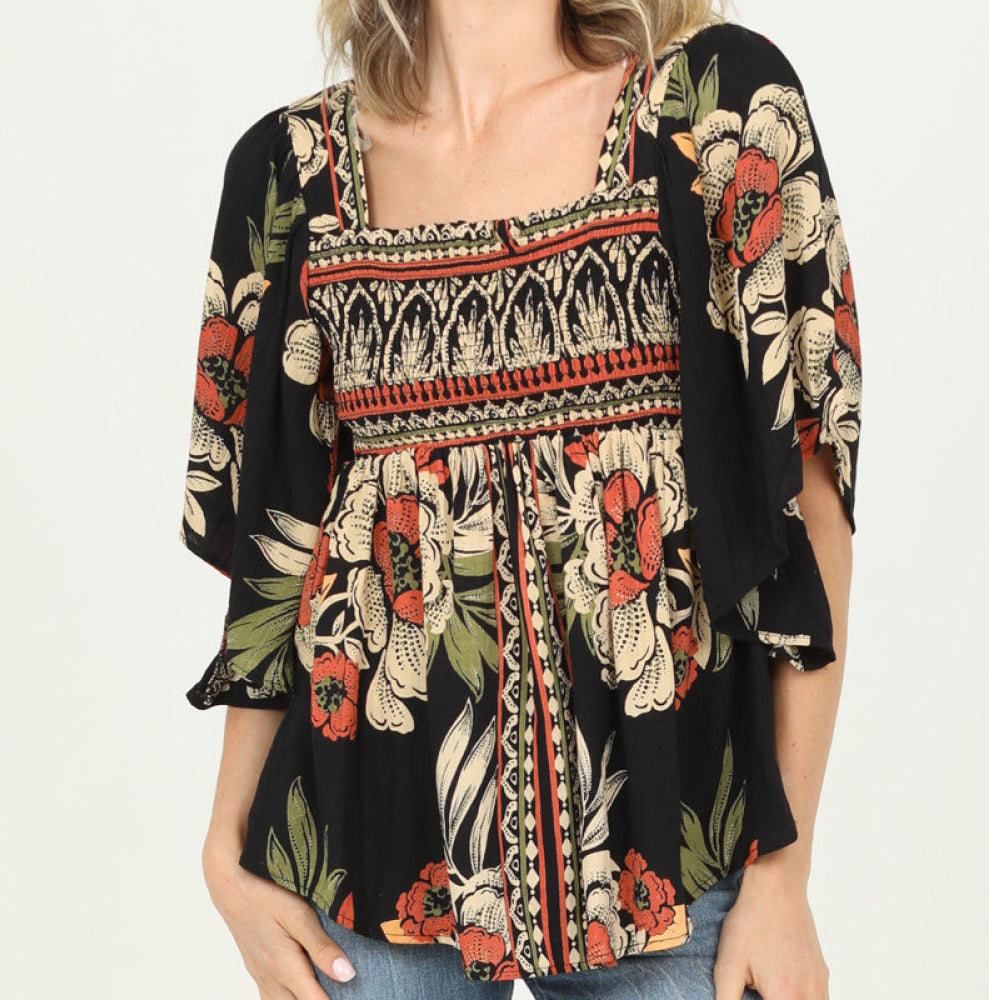 Wildflower Wanderer Top by Angie