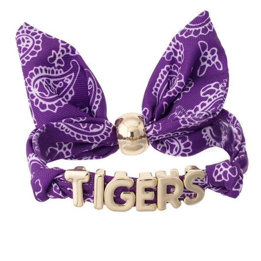 Clemson Tigers Bandana Slider Bracelet