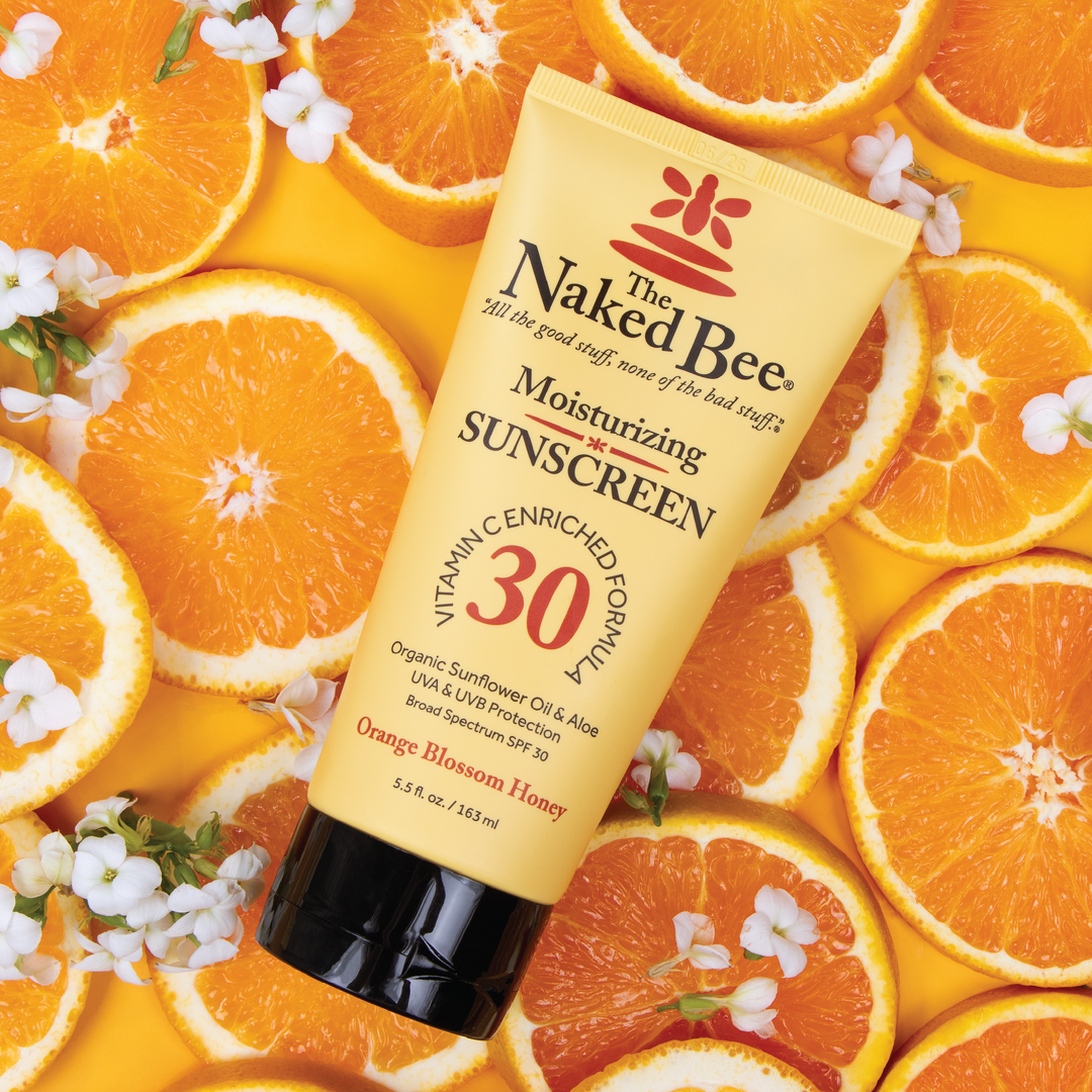 Orange Blossom Honey SPF 30 Moisturizing Sunscreen 5.5oz  by Naked Bee