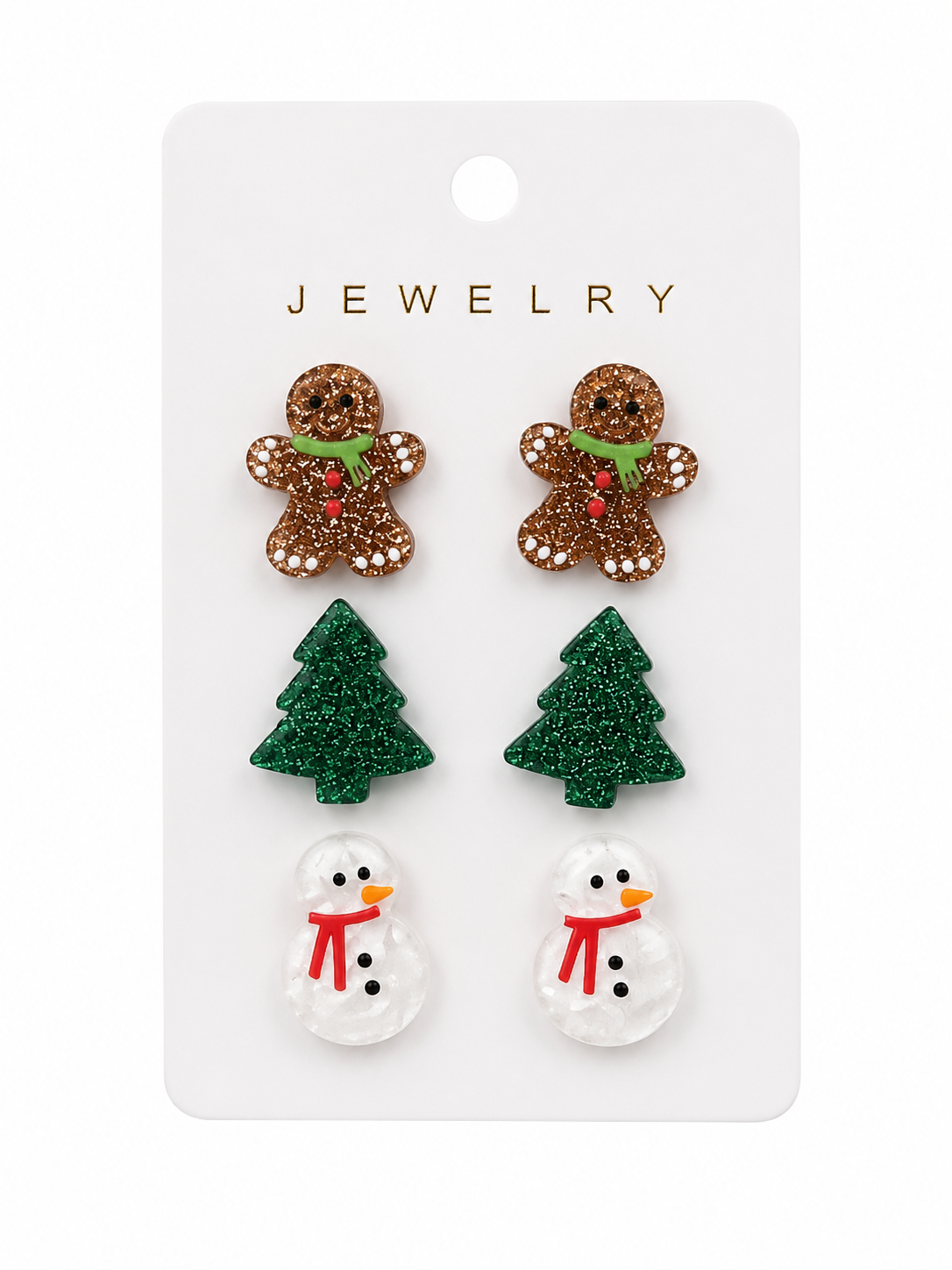 Merry & Bright Holiday Stud Trio 🎄☃️🍪