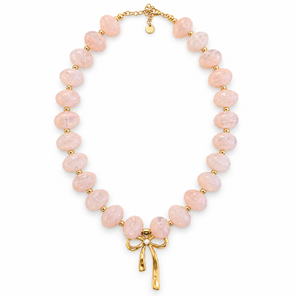 All Tied Up Beaded Necklace