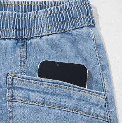 Beau Blue Jeans w/Drawstring