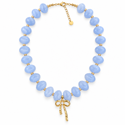 All Tied Up Beaded Necklace