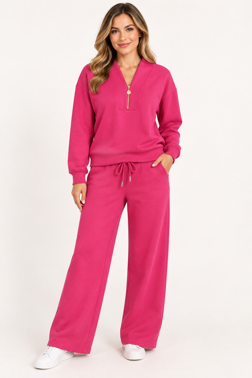 Half Zip Jogging Set by Aryeh