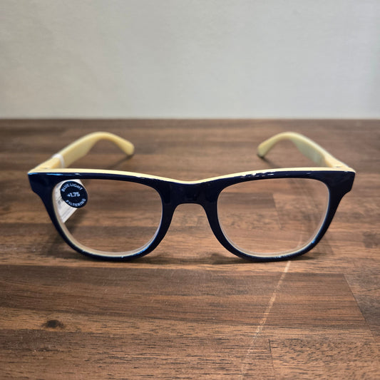 Rally- Navy/Yellow- Readers by Peepers
