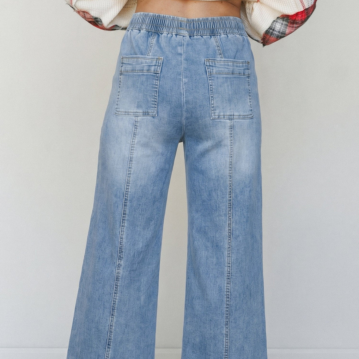 Beau Blue Jeans w/Drawstring