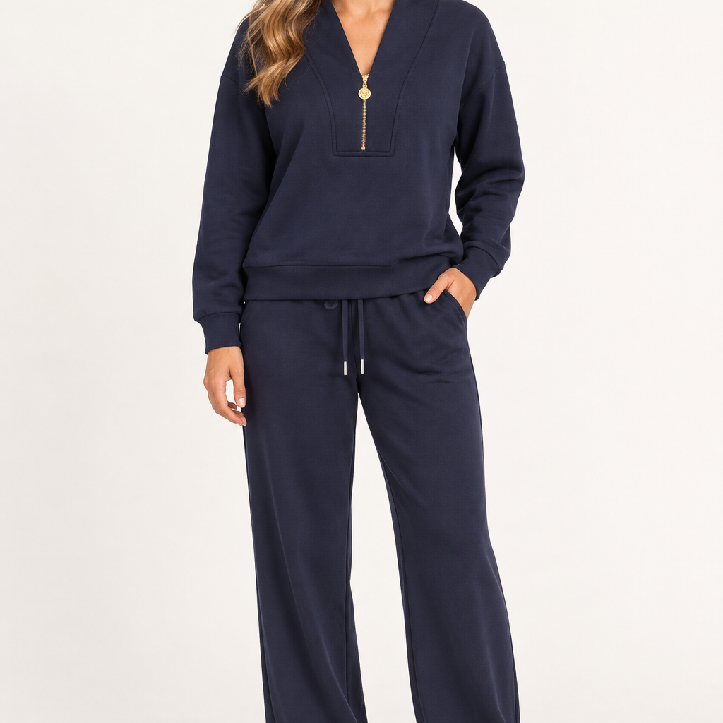 Half Zip Jogging Set by Aryeh
