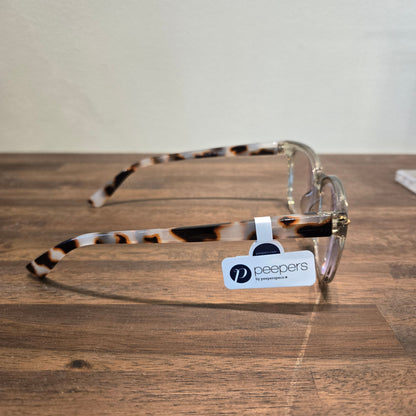 Lenora- Fog/Chai Tortoise- Readers by Peepers