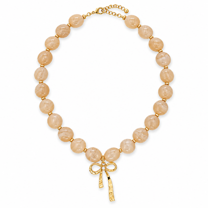 All Tied Up Beaded Necklace