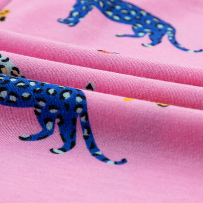 Pink Cheetah Pajama Set