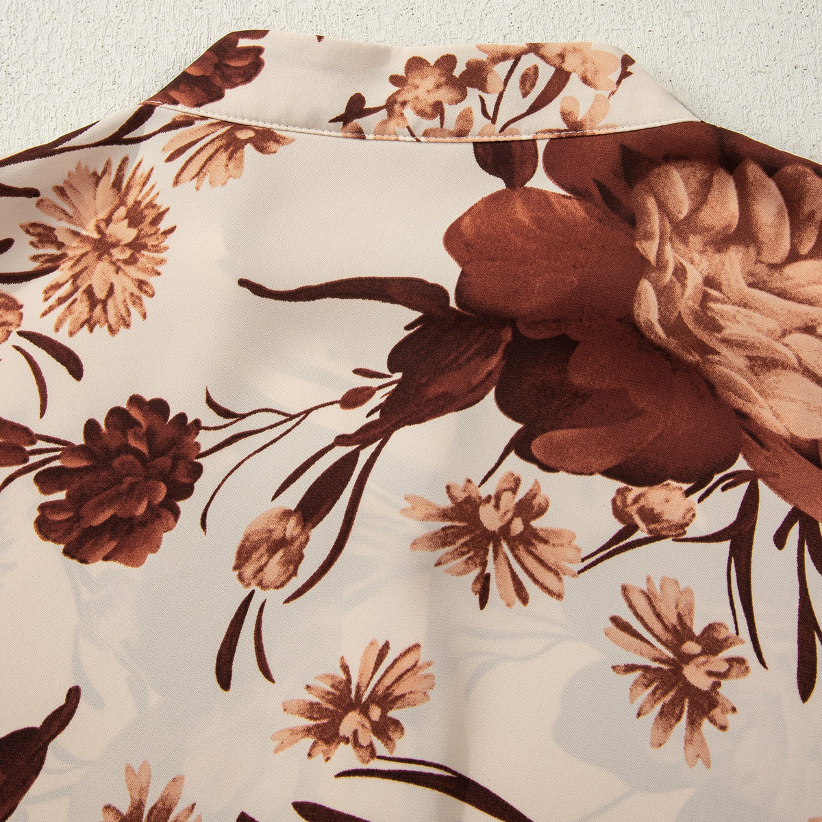 Autumn Romance Floral Blouse
