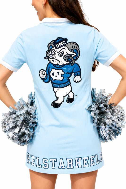 North Carolina BC Club Dress with Tar Heel Logo