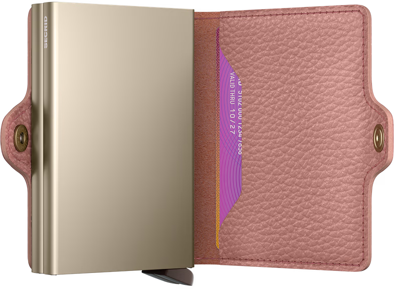 Twinwallet Pebble- Rose by Secrid