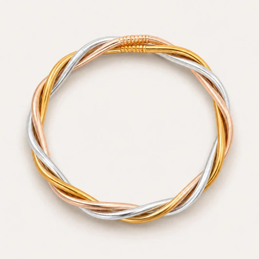 Trilogy All Weather Bangle by BUDHAGIRL